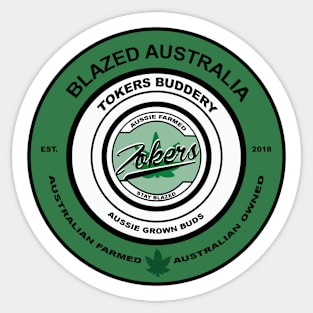 Tokers Buddery Sticker